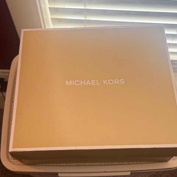 Michael Kors Shoes - Michael Kors Gold Boxed Boots
